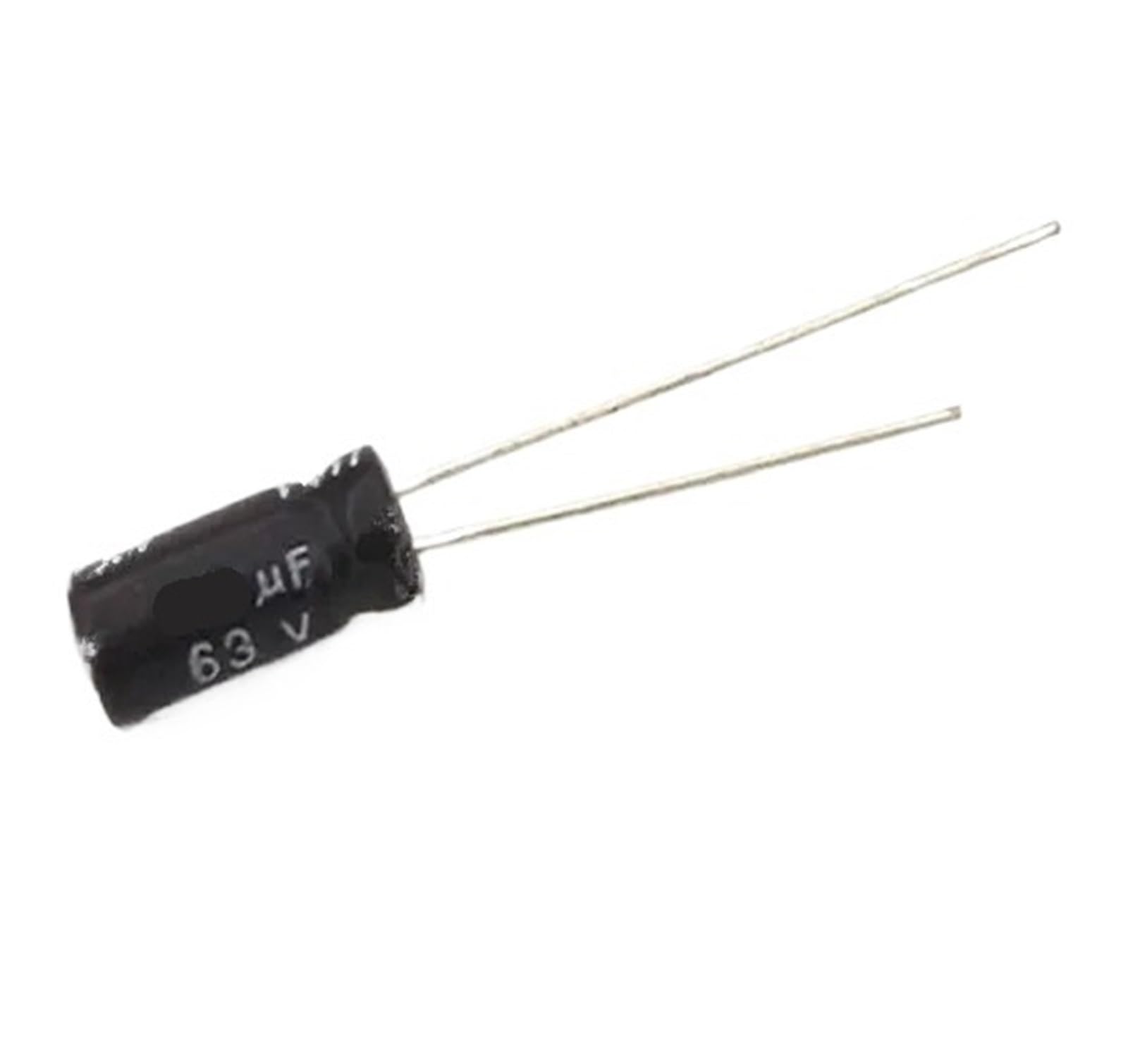 Condensadores 10 uF 63 V idóneos para restaurar amplificadores de audio vintage y radios antiguos
