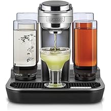 Bartesian Professional Cocktail Machine and Margarita Maker - High Capacity Bar Cocktail Mixer with 5 Premium Glass Bottles