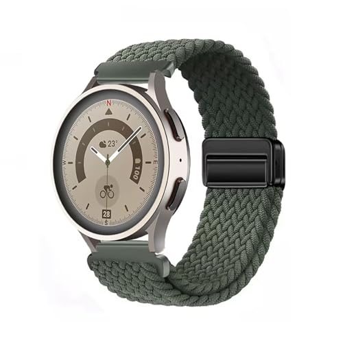 [SHANCHI] HUAWEI WATCH GT5 Pro / GT4 �p�� 22mm �o���h �����\�X�g���b�v ���ɗD�����i�C�����҂� �ʋC�� ���ɗD���� �_�u���}�O�l�b�g�f�U�C�� �h���h�� �ȒP�Ȏ��t���Ǝ��O��(�O���[��