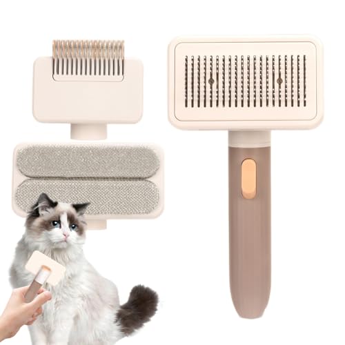Brosse anti-peluche pour chien et peigne de toilettage pour chiot et chat