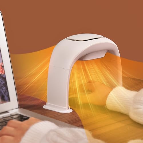 xuenair 100W Heated Mouse Pad Hand Warmer for Office Home Indoor Desktop Use 2025 Heated Mouse Pad Indoor Space Heater 3 Temperature 20dB Quiet PTC Fast Heating Energy Saving Foldable