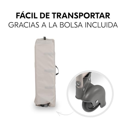 hauck Dream N Play Go Cuna de Viaje Bebe con Ruedas y Arco, Cuna Parque Bebe Plegable, Parque Cuna Disney Winnie the Pooh, Portátil, Compacta - Rainbow Beige - imagen 7