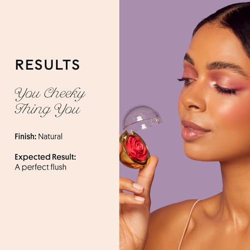 image for Winky Lux Cheeky Rose Cream Blush – High Pigment, Weightless Color f