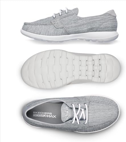 skechers goga max boat shoes