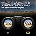 Nikon PROSTAFF P3 10x30 Binocular | Waterproof, fogproof, Rubber-Armored Compact Binocular, Wide Field of View & Long Eye Relief | Official Nikon USA Model