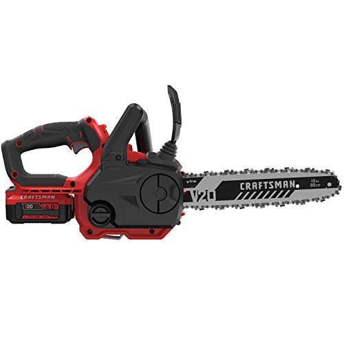 CRAFTSMAN V20 Cordless Chainsaw, 12-Inch (CMCCS620M1)
