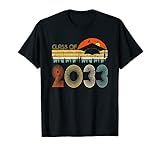 Class Of 2033 Shirt Pre-K Graduate Preschool Graduation T-Shirt