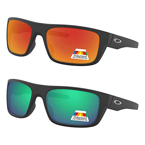 Image of Bwake Replacement Lenses for Oakley Drop Point Sunglasses OO9367 POLARIZED - 100% Perfectly Fit| Easy to Install