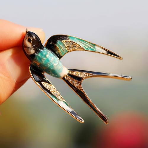 Image of Cameo Brooch Vintage Silver Tone Lady Portrait Brooch Pins for Women Victorian Jewelry Crystal Rhinestone Brooches for Hat Scarf Collar Lapel Handbags Shawls for Christmas