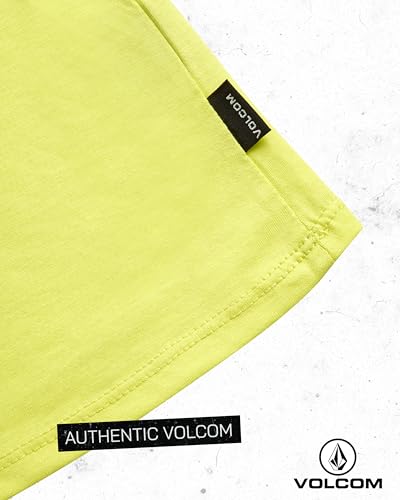Image of Volcom Baby Boys Swim Set - 2 Piece Short Sleeve Swim Shirt Graphic Tees & Board Shorts - Infant Toddler Little Boys Swimsuit