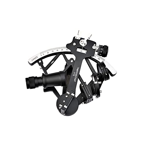 AS Brass Tamaya Nautical Sextant Black Vintage Navigation Solid Brass & Aluminium Sextant