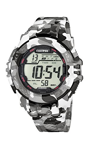 Preisvergleich Produktbild Calypso Herren-Armbanduhr Digital Quarz Plastik K5681 / 1