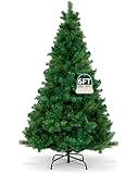 Pelle & Sol 6ft Realistic Artificial Christmas Tree with 550 Tips – Stunning Xmas Tree for Indoor & Outdoor Christmas Decorations –Outdoor Christmas Trees, and Artificial Christmas Trees - Image 1