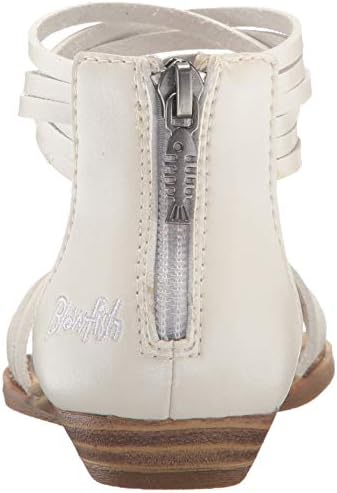 Blowfish Malibu Girls Baot-k, Pearl White Dyecut Pu, 13 M US Big Kid | Image 2
