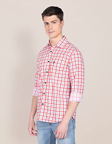 Image of U.S. POLO ASSN. Men's Cotton Regular Fit Shirt