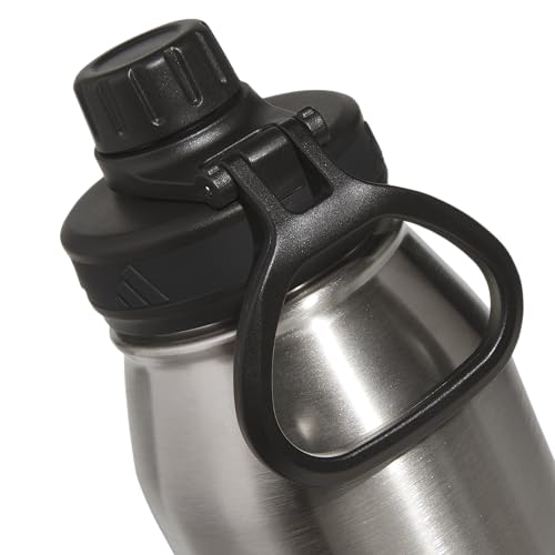 Image of adidas Metal Water Bottle 1L | Double-Wall Insulated, Leak-Resistant Lid, Stays Cold 24 Hours, Stays Hot 12 Hours, Swap-Friendly Lid, Workouts & Daily Use