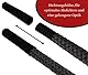 Kamindichtung Türdichtung Set, 3m ø12mm, für Drooff, Olsberg, Oranier und Wamsler Öfen, Kaminofen Dichtung inkl. Kleber, Abbinder, Hülse und Einbauanleitung