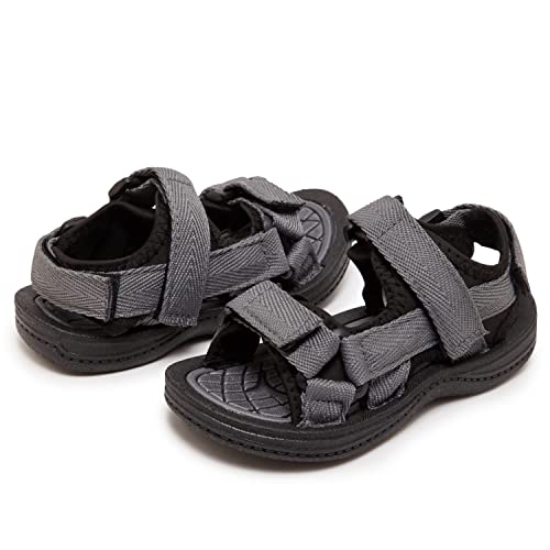 Skysole Boys All Terrain Water Sandals, Grey, Toddler 7-8