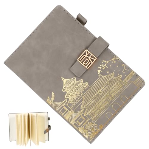 HONMEET レトロノート 装飾議題ノート 旅行者ノートブック プランナーのメ