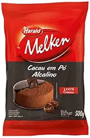 Cacau Em Pó Alcalino Harald 500 Gramas