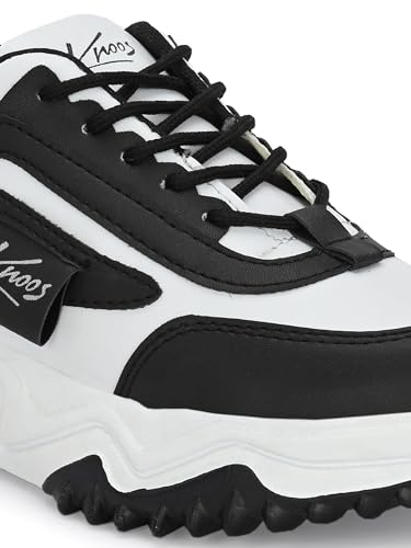 Image of KNOOS Mesh Casual Sneakers Walking Walking Shoes for Women and Girls