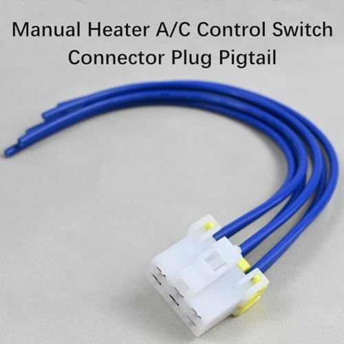 Chauffe-eau manuel AC HVAC Harnais de câblage de connecteur de contrôle pour Subaru Forester 2014-2017, Impreza 2012-2017 et Crosstrek 2013-2017 WRX 2015-2017, remplace 655-58785