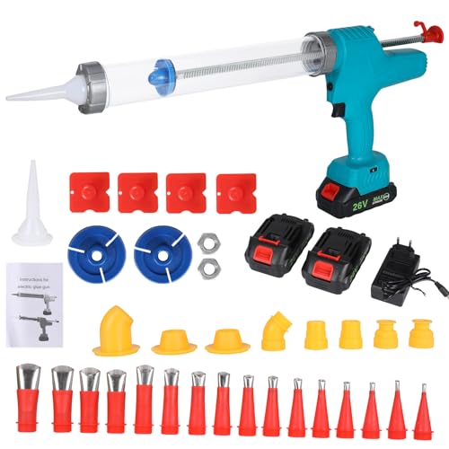 Akku Silikonpistole Kompatibel Mit Makita - 6 Geschwindigkeiten Mit LED Licht