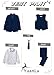YuanLu Boys Suit for Kids Navy Blue Formal Suits Slim Fit Wedding Dresswear Ring Bearer Outfit Toddler Tuxedo Suit Size 8