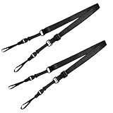 Fácil de usar: conectores desmontables resistentes que permiten una rápida fijación y extracción en cuestión de segundos. El juego de 2 unidades ofrece comodidad para intercambiar entre varios artículos, por lo que es un accesorio práctico para el hogar, el trabajo y los viajes.