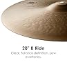 Zildjian K' Ride 20", Traditional Finish - Ride Cymbal #2