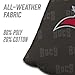 YouTheFan Officially-Licensed NFL Tampa Bay Buccaneers Set of 4 Cornhole Bags - All Weather Regulation 6” x 6” Size - 16oz Weight - Designed in USA