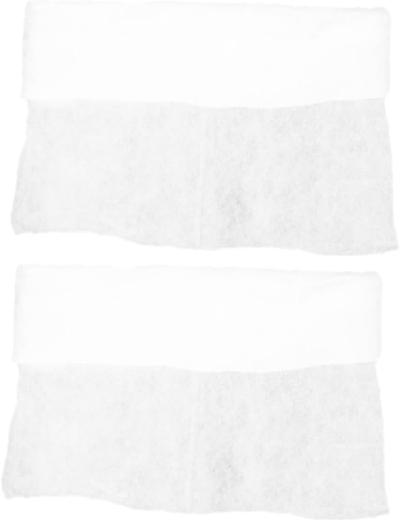 STOBAZA 2pcs Thick White Faux Snow Blanket for Christmas Village Display, Artificial Snow Carpet 1.5x1m for Holiday Decoration and Winter Indoor Scenes