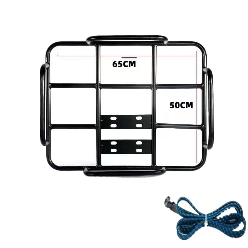 Porte-bagages de moto rallongé pour partir en road-trip avec tout votre équipement de camping