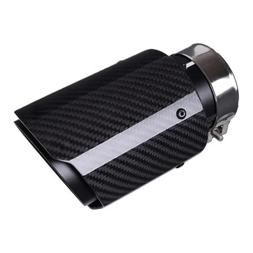Embout d'échappement voiture inox 76mm pour supprimer la rouille du tuyau arrière