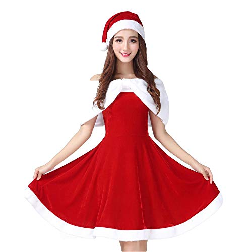 Costume de fête de Noël confortable pour femme évitant les déguisements rigides