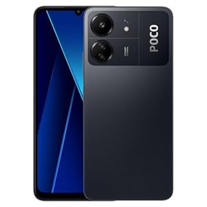 Xiaomi Poco C65 Smartphone 6+128GB No Contract Cell Phone 6.74″ Display MediaTek Helio G85 Octa-core Processor 50MP AI Triple Camera 5000mAh Battery NFC Dual SIM Black