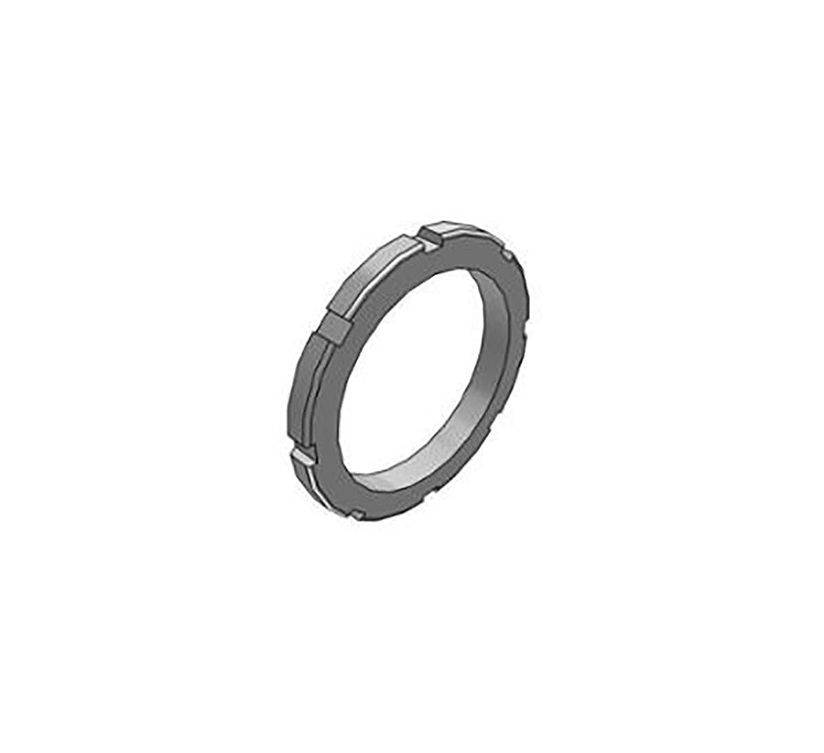 SKF HM 52 T Locknut, Right Hand, Standard Grade, Steel, 260mm Bore, TR260 x 4 Thread