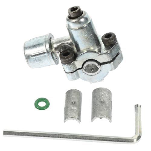 ROMISBABA Válvula Perforadora de Aleación de Zinc Duradera Kit Ajustable para Refrigeradores Instalación Rápida y Rendimiento Estable Sistemas de Refrigeración Doméstica