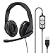 Price comparison product image Hama "HS-USB300 PC Office Headset, Stereo, Black