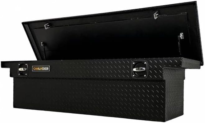 CamLocker KS71LPRLMB 71in Crossover Truck Tool Box with Rail (itemprop: name)