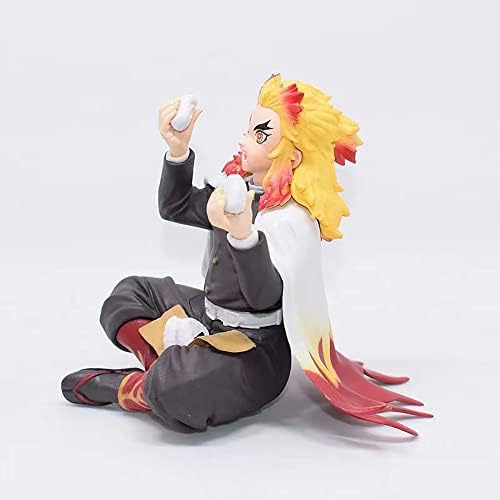 Ghost Slayer, Anime Cartoon Characters, Anime Character Doll Models, Character Statue Collectibles, Gifts for Fans (Rengoku Kyoujurou)