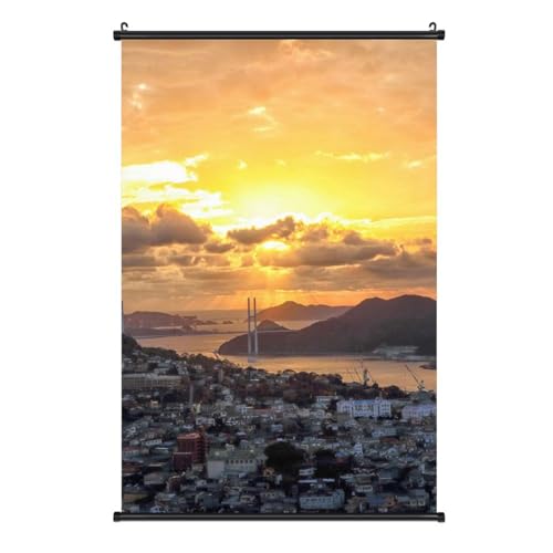長崎県 長崎港の夕陽 ポスター 壁掛け 掛け画 長崎県 長崎港の夕陽 掛け絵 掛け軸 壁掛け 巻物 インテリア 絵画 写真 アートポスター 部屋飾りタペストリー 布ポスター 吊り掛け 壁 壁飾り多機能 壁アート玄関 壁の絵 掛絵 装飾画 60×90cm 長崎県 長崎港の夕陽 ポスター 壁掛け 掛け画 長崎県 長崎港の夕陽 掛け絵 掛け軸 壁掛け 巻物 インテリア 絵画 写真 アートポスター 部屋飾りタペストリー 布ポスター 吊り掛け 壁 壁飾り多機能 壁アート玄関 壁の絵 掛絵 装飾画 60×90cm
