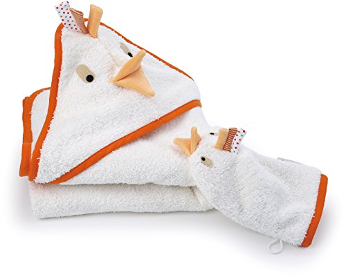 Image of Kathe Kruse Doddy Bath Wrap Towel with Mitt