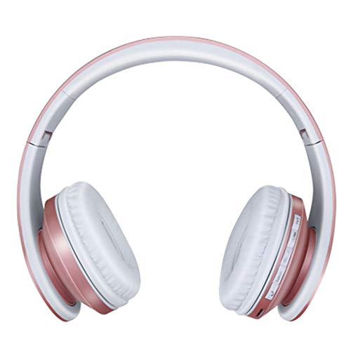 Docooler Wireless Headset Wirelessly BT Stereo Headphone Over-Ear/On-Ear Headphones FM Radio MP3 Player 3.5mm Aux in Earphone with Noise Reduction Microphone