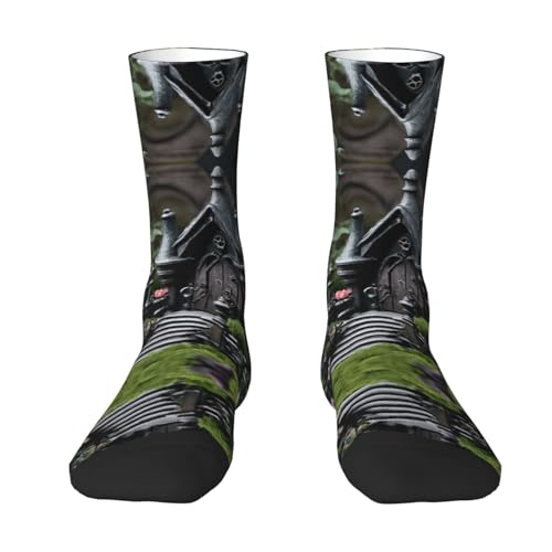 Tnnutp Calcetines vintage góticos Fairy Garden01, suaves y cómodos, regalos para mujeres y hombres, calcetines para correr, 2 Negro-2, Talla única