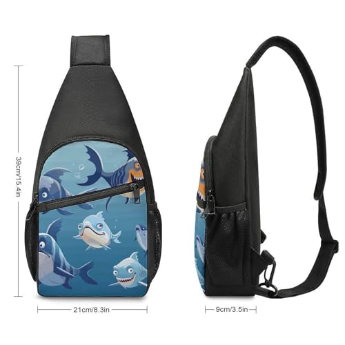 Bolso Crosbody de Pecho para Senderismo y Viaje miniatura 2