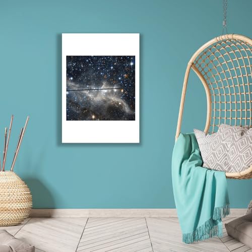 Impression d'art mat Hubble N11 LMC de taille extra large - 6