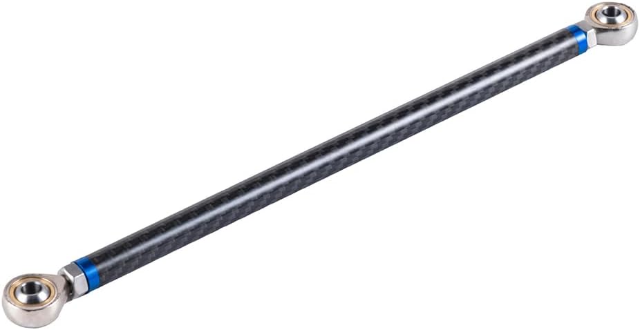 Advanblack Shift Linkage, Axion Carbon Fiber Adjustable Shift Linkage Compatible with Harley Touring Street Glide, Electra Glide, Road King, Road Glide, Tri Glide, Softail 1986-2025 (Blue)