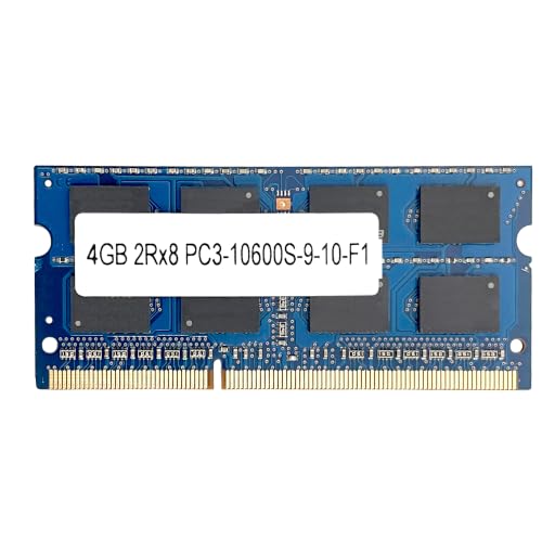 Memoria RAM de 4GB DDR3 SODIMM 2Rx8, 4 GB, 1333 MHz, PC3 10600S, 204 Pines 1.5V para Ordenador computadora Portátil Notebook Laptop 4GB_51CH040