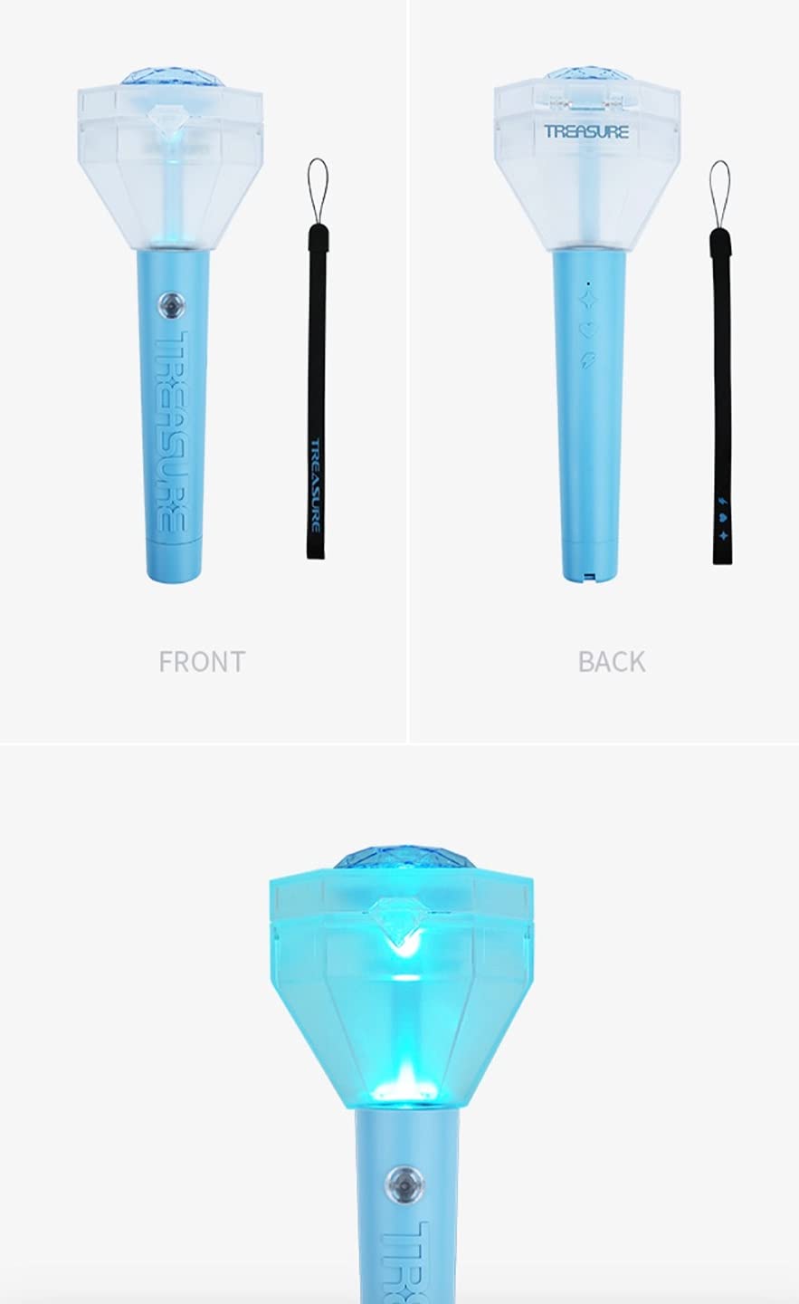 TREASURE OFFICIAL LIGHT STICK トゥライト Amazon.com: TRADIT Treasure Official Light Stick : Sports